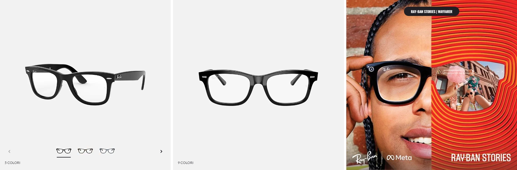 PREZZI RAYBAN LUXOTTICA