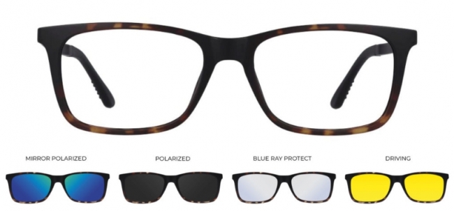 OCCHIALI DA VISTA ULTEM CLIP ON U-318