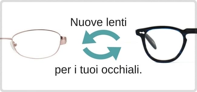 LENTI PER MONTATURA CERCHIATA