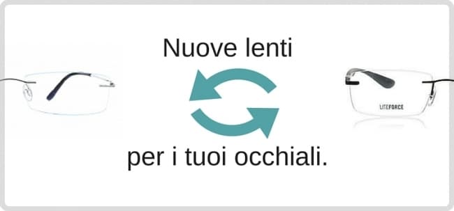 LENTI PER MONTATURA GLASANT